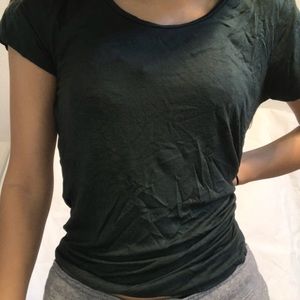 Emerald green T-shirt